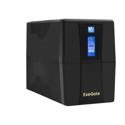 Источник бесперебойного питания EXEGATE POWER SMART ULB-1000.LCD.AVR.4C13