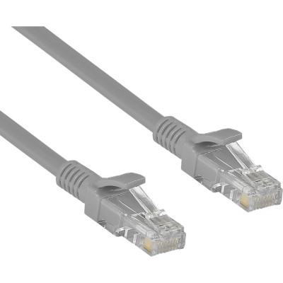 Патч-корд EXEGATE UTP-RJ45-RJ45-C6-CU-1M-GY